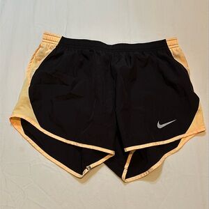 Black and orange Nike shorts size medium
